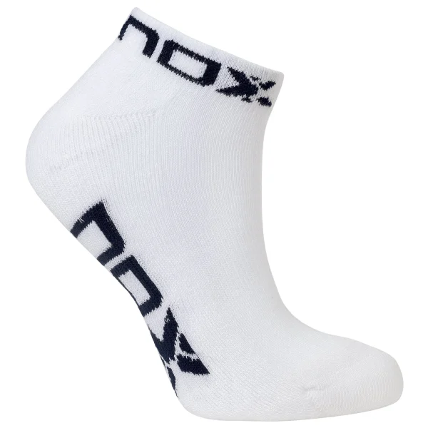 NOX - Technical ankle socks "pinkies" in white/navy blue